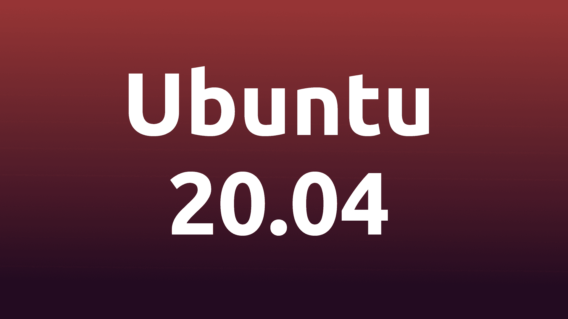 How to Install Ubuntu 20.04 Locally